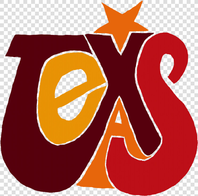 Texas Lone Star Word Art Design   Emblem  HD Png DownloadTransparent PNG