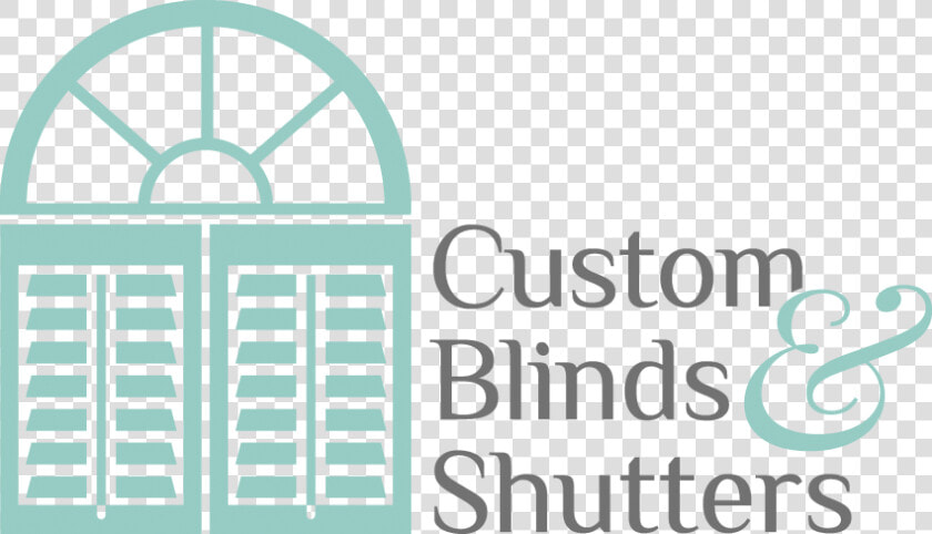 Custom Blinds  amp  Shutters   Shutters And Blinds Logo  HD Png DownloadTransparent PNG