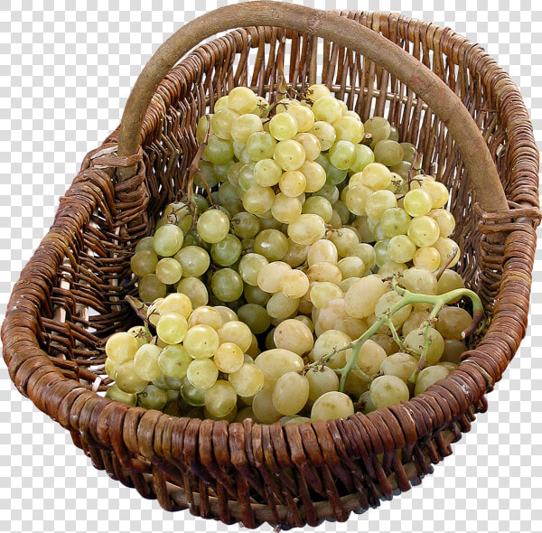 Tube Fruit   Корзина С Виноградом Пнг  HD Png DownloadTransparent PNG