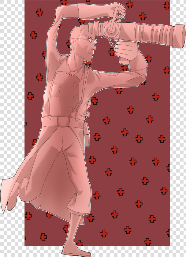 Tf2 Medic A Posing Transparent  HD Png DownloadTransparent PNG