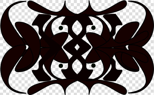 Vector Image Of Symmetrical Tribal Ornament   Art  HD Png DownloadTransparent PNG