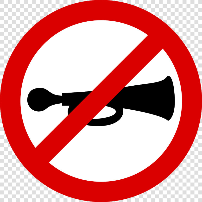 No Sounding Of Vehicle Horn   Do Not Sound Horn  HD Png DownloadTransparent PNG