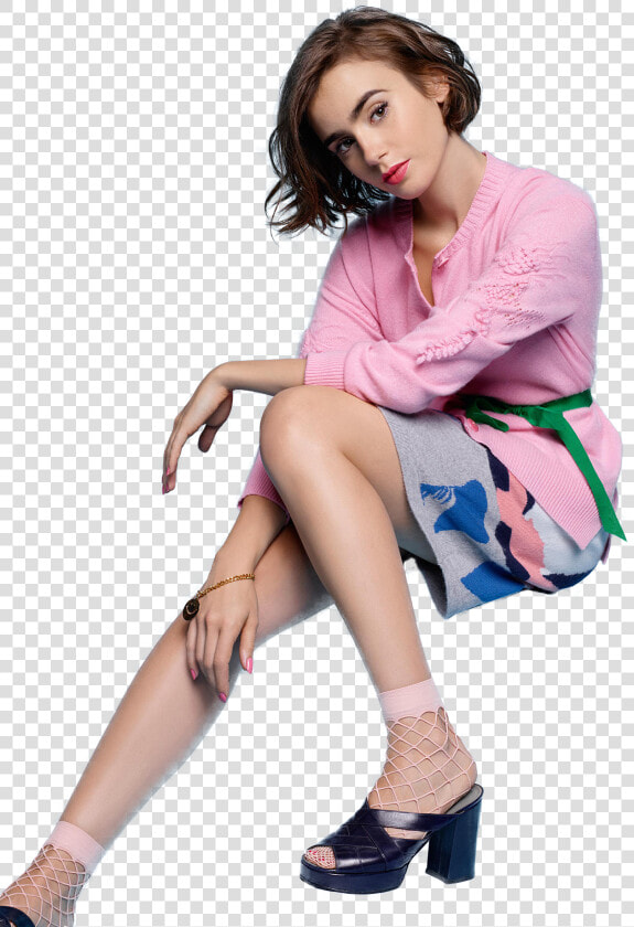 Lily Collins Television Clip Art   Lily Collins Photoshoot Png  Transparent PngTransparent PNG