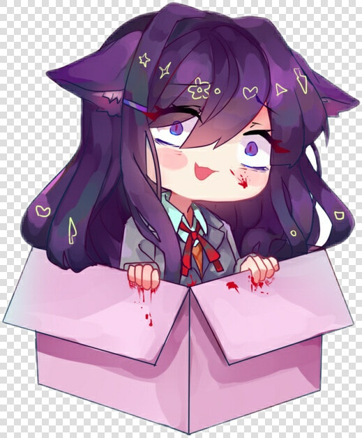  yuri  yuristicker  ddlc  dokidoki  anime  cute   Doki Doki Literature Club Cute  HD Png DownloadTransparent PNG