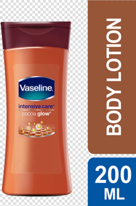 Vaseline Intensive Care Cocoa Glow Lotion   Png Download   Vaseline  Transparent PngTransparent PNG