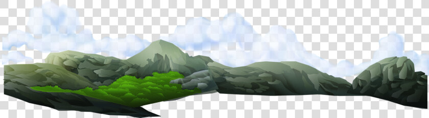 Transparent Mountain Range Png   Mountain Clouds Background Png  Png DownloadTransparent PNG