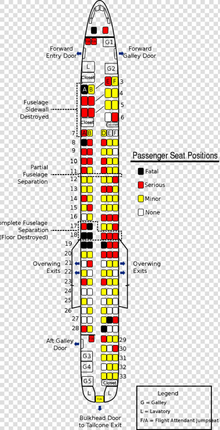 American Airlines Flight 230 Seating Chart  HD Png DownloadTransparent PNG