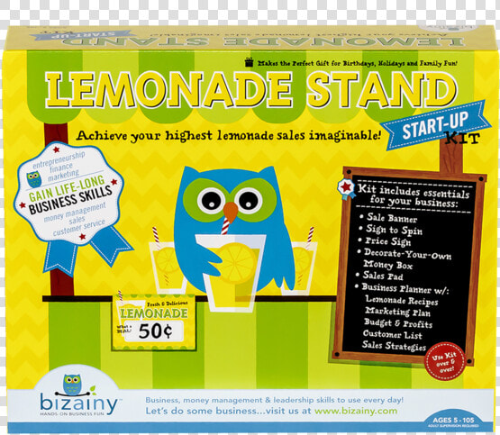 Lemonade Stand Start up Kit   Lemonade Stand Budget  HD Png DownloadTransparent PNG