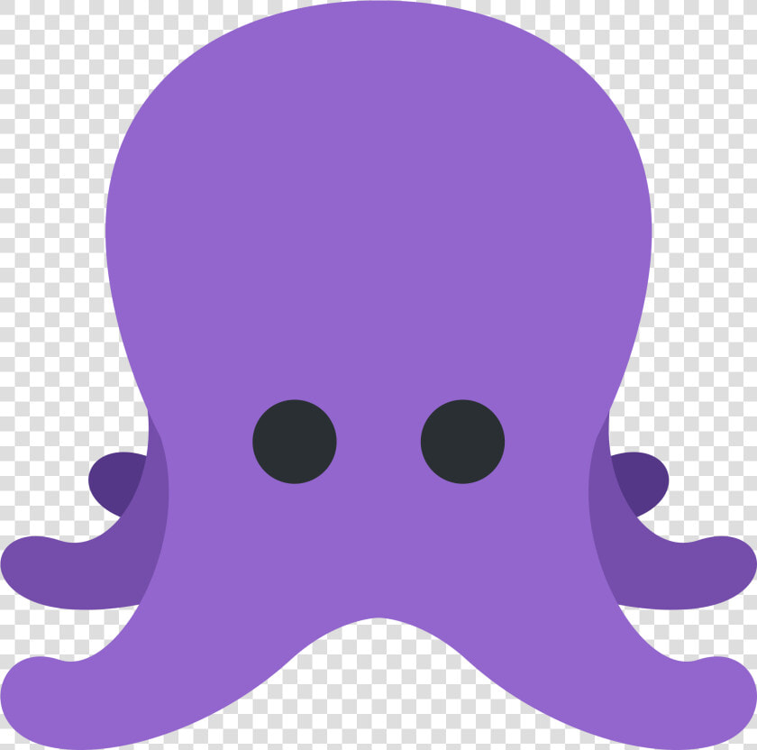 Octopus Purple Octopus Emoji Cute   Discord Octopus Emoji  HD Png DownloadTransparent PNG