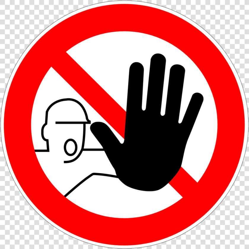 Safety Sign Do Not Enter  HD Png DownloadTransparent PNG