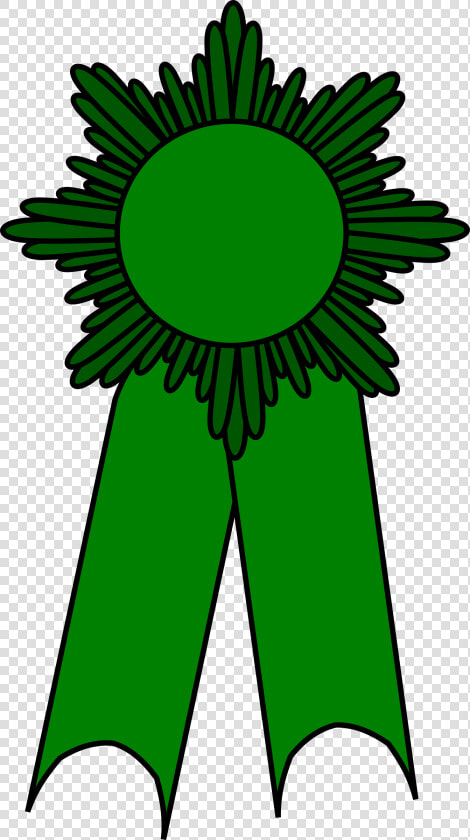 Prize Ribbon Green Clip Arts   Girl Scout Ribbon Awards  HD Png DownloadTransparent PNG