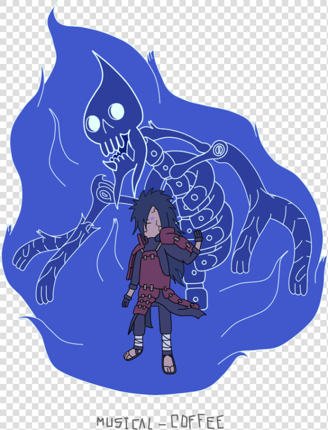 Madara Uchiha Susanoo Chibi   Png Download   Naruto Adventure Time Style  Transparent PngTransparent PNG