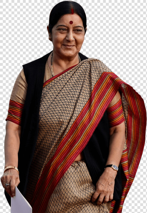 Sushma Swaraj Png Image Free Download Searchpng   Foreign Minister Sushma Swaraj  Transparent PngTransparent PNG