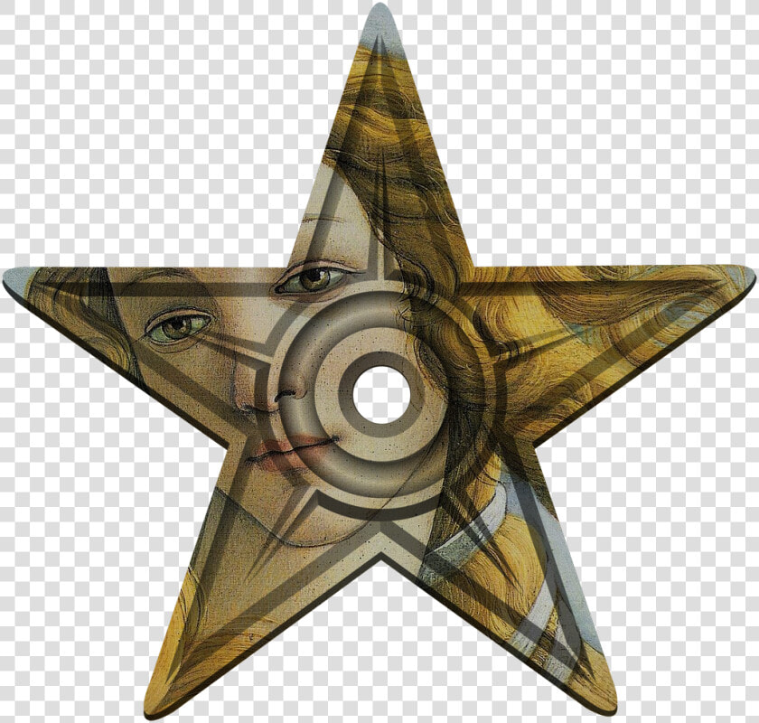 Glam Barnstar venus Botticelli   Estrela Png  Transparent PngTransparent PNG