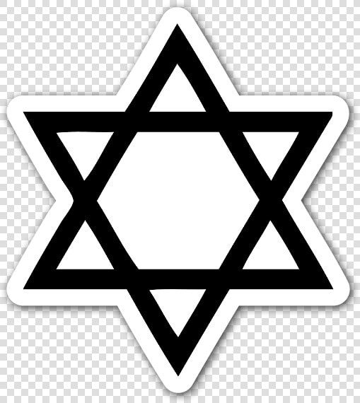 Star Of David Jewish Black   Hexagram Symbol  HD Png DownloadTransparent PNG