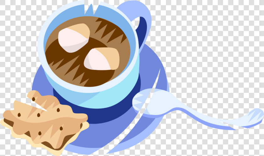 Vector Illustration Of Hot Chocolate Cocoa Hot Drink  HD Png DownloadTransparent PNG