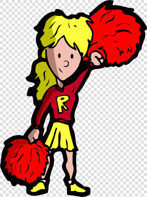 Drink Clipart Cheer   Cheerleader Cartoon Png  Transparent PngTransparent PNG