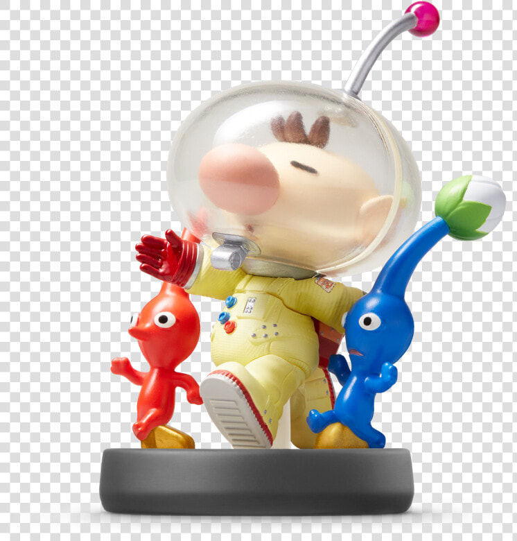 Super Smash Bros Amiibo Olimar  HD Png DownloadTransparent PNG