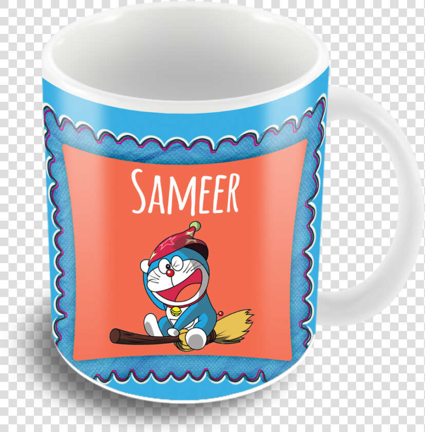 Funcart Doraemon Ceramic Coffee Mug Title Funcart  HD Png DownloadTransparent PNG