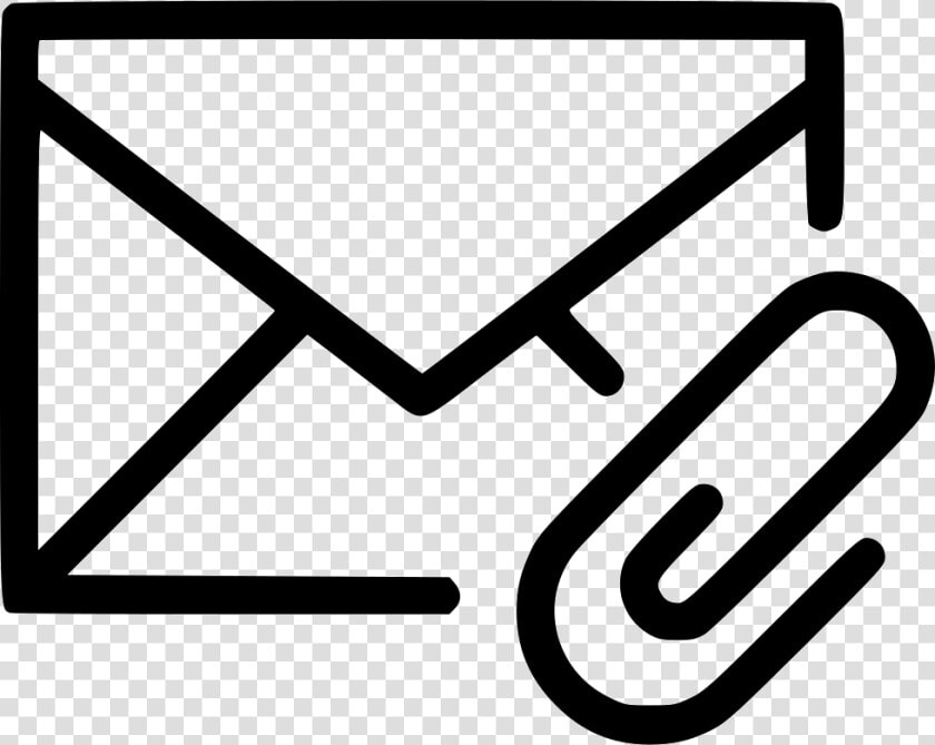 Envelope Attachment Paper Clip   Mails Icon  HD Png DownloadTransparent PNG