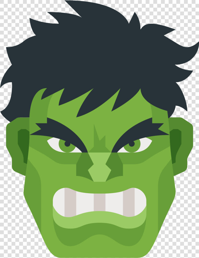 Icon Emoji Face Png   Hulk Face Transparent  Png DownloadTransparent PNG