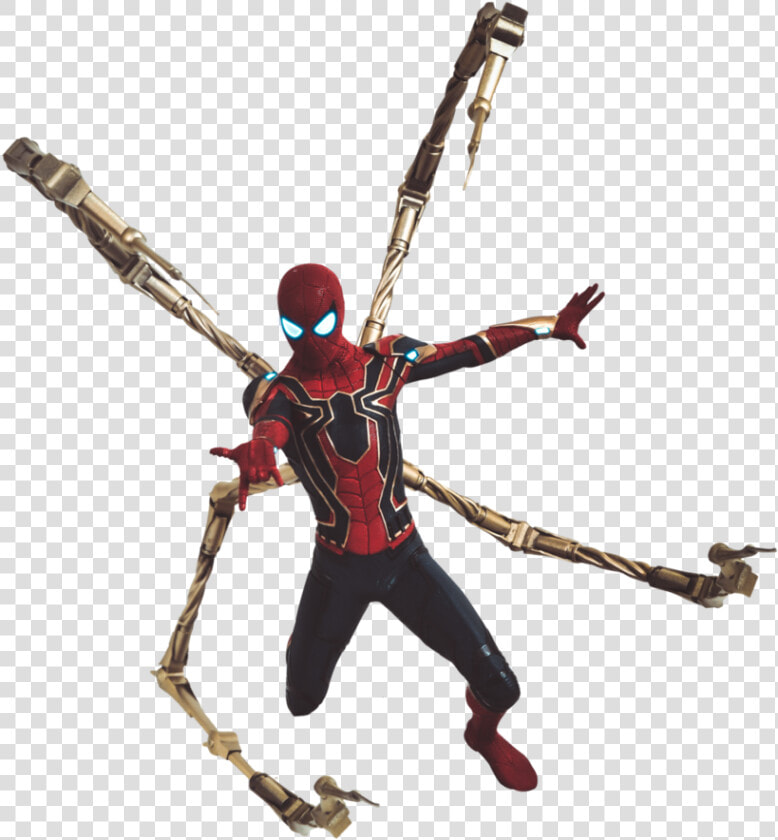 Diamond Select Iron Spider Infinity War   Png Download   Diamond Select Iron Spider Statue  Transparent PngTransparent PNG