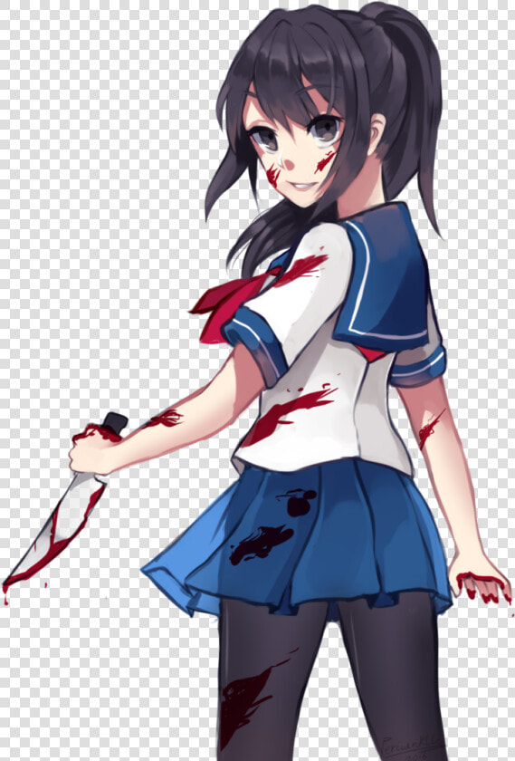 Senpi Will Be Mine   Ayano Aishi  HD Png DownloadTransparent PNG