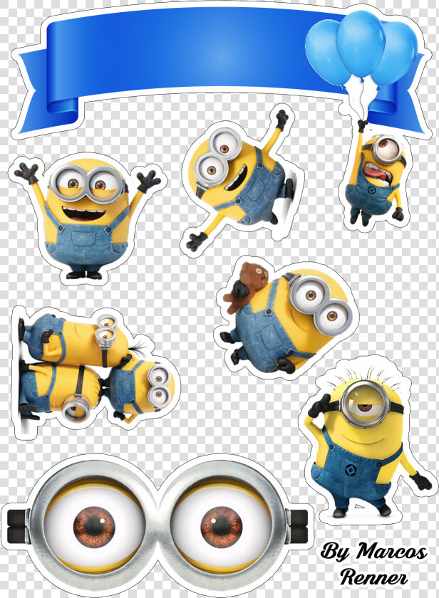 Topo Bolo Minions Para Imprimir  HD Png DownloadTransparent PNG