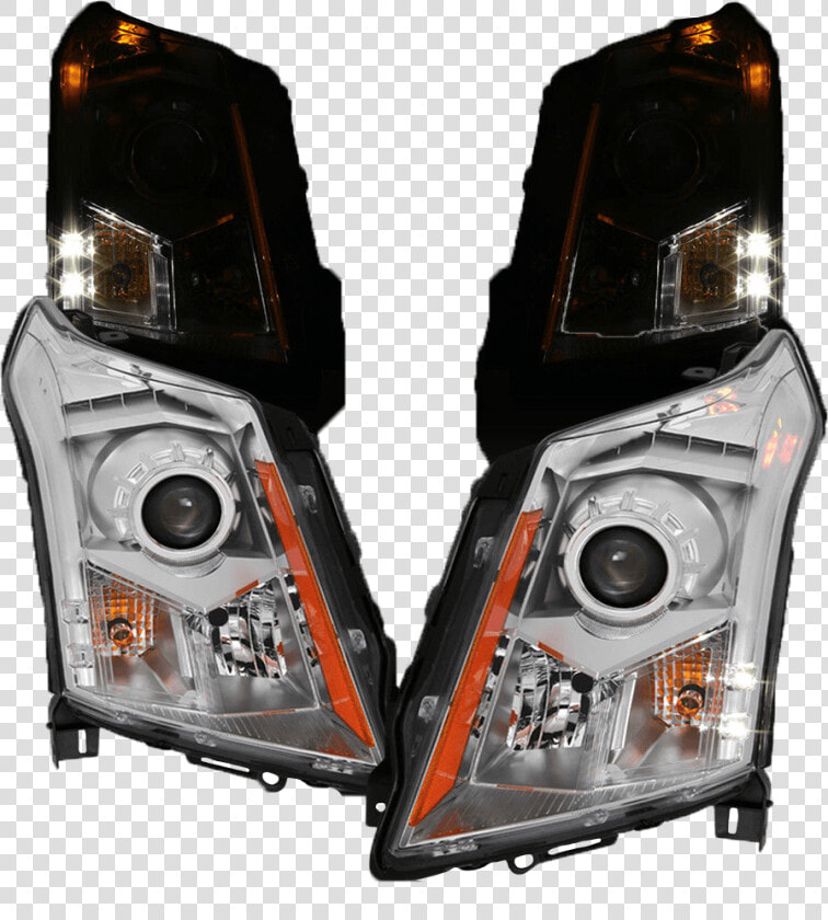 2010 2016 Cadillac Srx Headlights  Improve Your Cadillac   2014 Cadillac Srx Headlight Oem  HD Png DownloadTransparent PNG