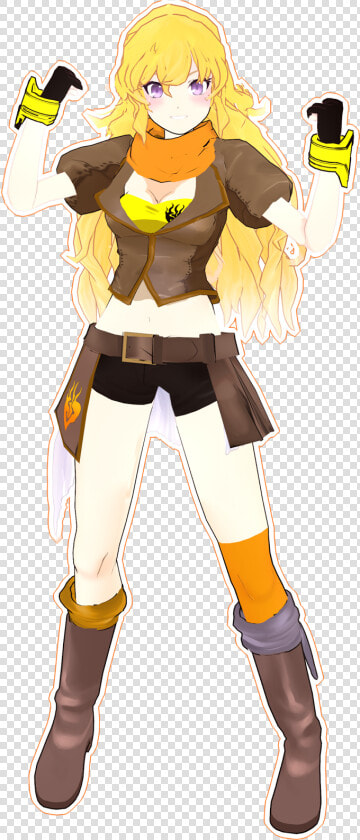 Mmd Yang Xiao Long  HD Png DownloadTransparent PNG