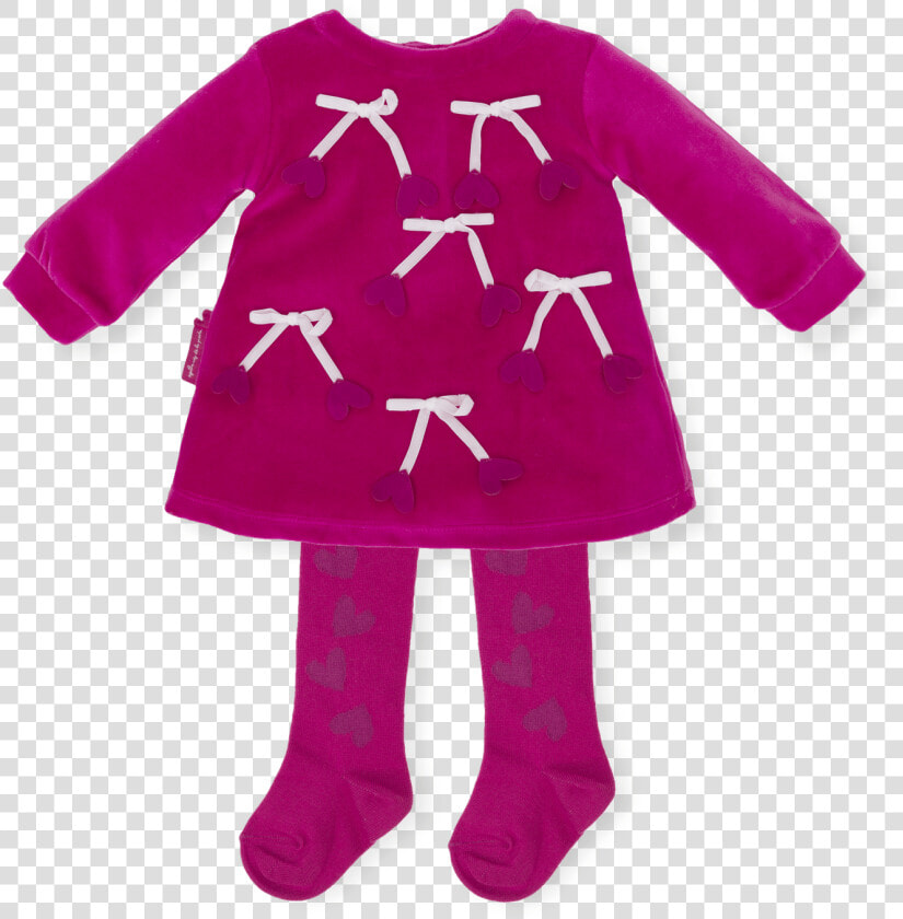 Vestido Lazos Fucsia   Girl  HD Png DownloadTransparent PNG