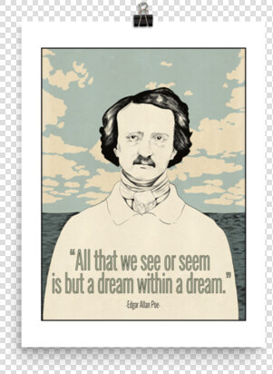 Art Edgar Allan Poe A Dream Within  HD Png DownloadTransparent PNG