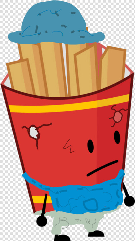 Scarecrow Fries   Battle For Dream Island Fries  HD Png DownloadTransparent PNG