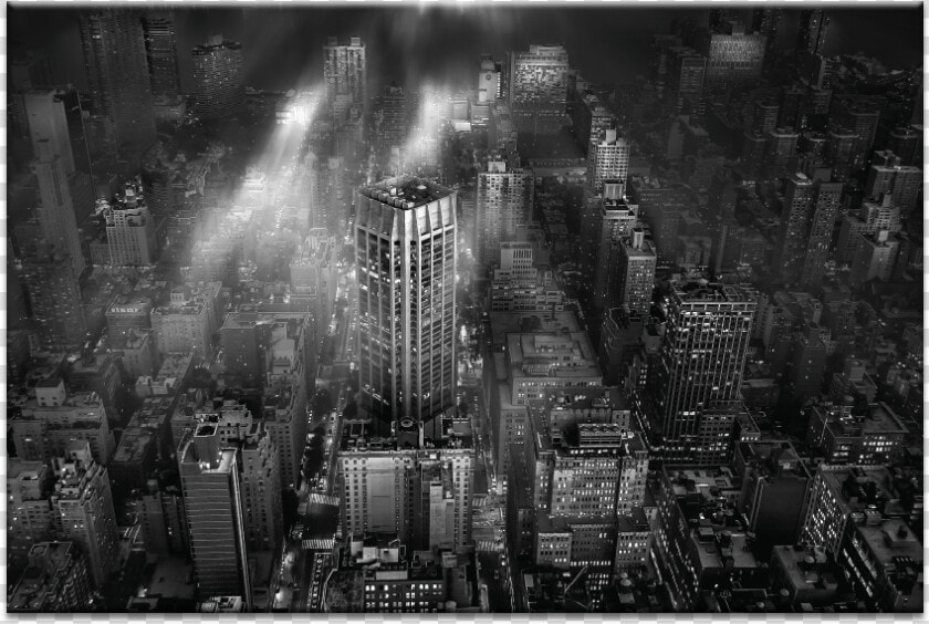 New York City   City Black And White Mist  HD Png DownloadTransparent PNG