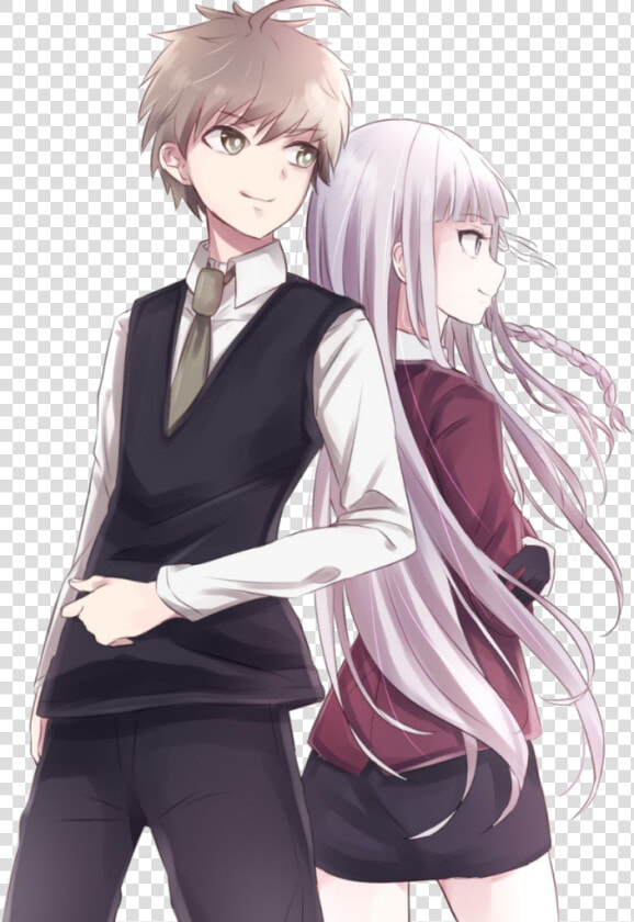  danganronpa  kyokokirigiri  makotonaegi  naegi  makoto   Makoto Naegi  HD Png DownloadTransparent PNG