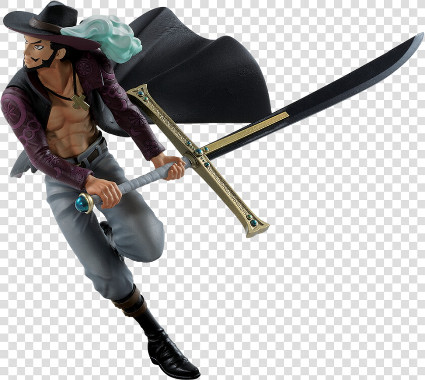 One Piece Mihawk Drakul Figure Banpresto Bwfc Japan   Figurine One Piece Mihawk  HD Png DownloadTransparent PNG