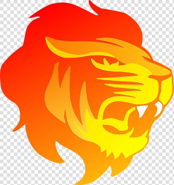 Image Vectorielle Gratuite Cat Color Lin Eate Lion   Lion Head Lion Clipart  HD Png DownloadTransparent PNG