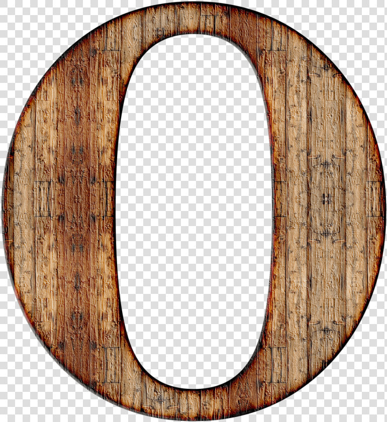 Wooden Capital Letter O   Letter O No Background  HD Png DownloadTransparent PNG