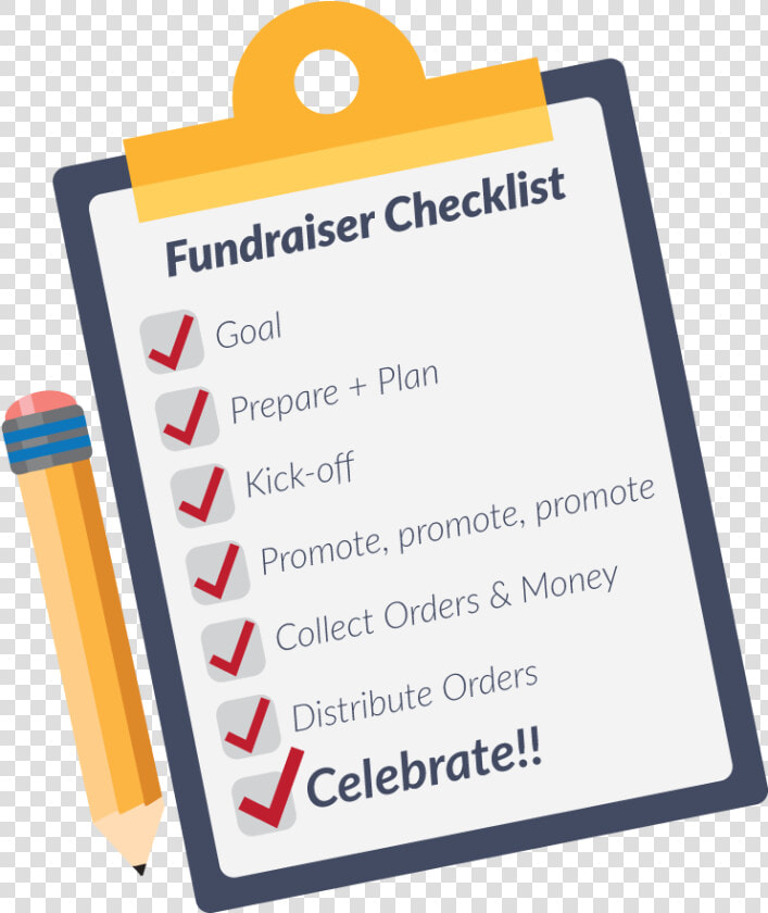 Fundraiser Checklist   Paper  HD Png DownloadTransparent PNG