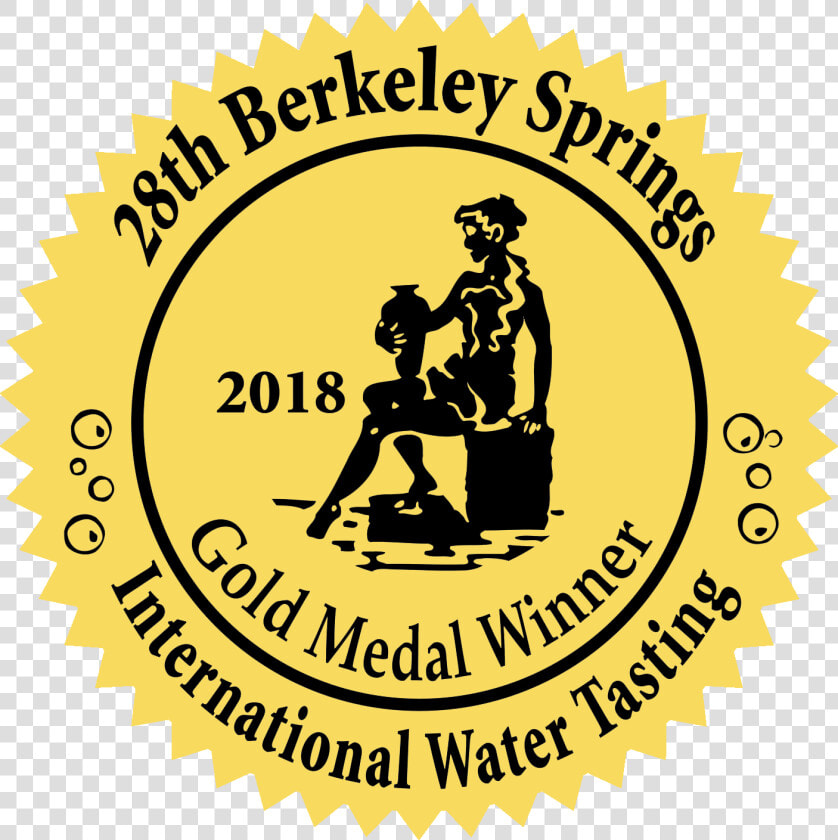 Berkeley Springs International Water Tasting Gold Medal  HD Png DownloadTransparent PNG