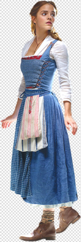 Belle Png By Gasa979   Emma Watson Belle Blue Dress  Transparent PngTransparent PNG