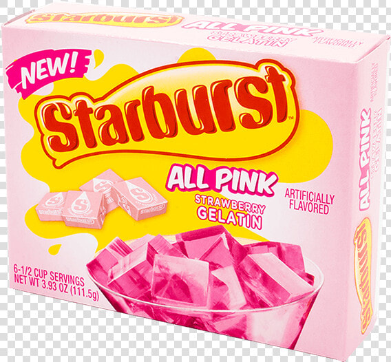 Starburst Strawberry Gelatin   Snack Cake  HD Png DownloadTransparent PNG