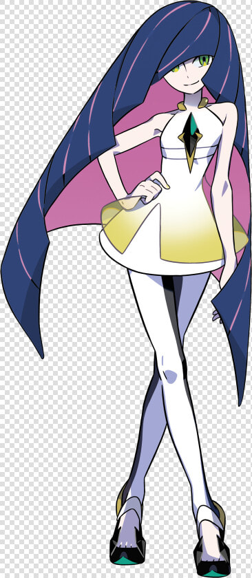 Pokémon Sun And Moon Pokémon Ranger Pokémon Battle   Pokemon Sun And Moon Lusamine  HD Png DownloadTransparent PNG