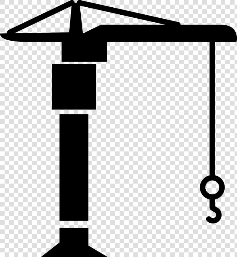 Crane Clipart Construction Logo   Crane Vector Icon  HD Png DownloadTransparent PNG