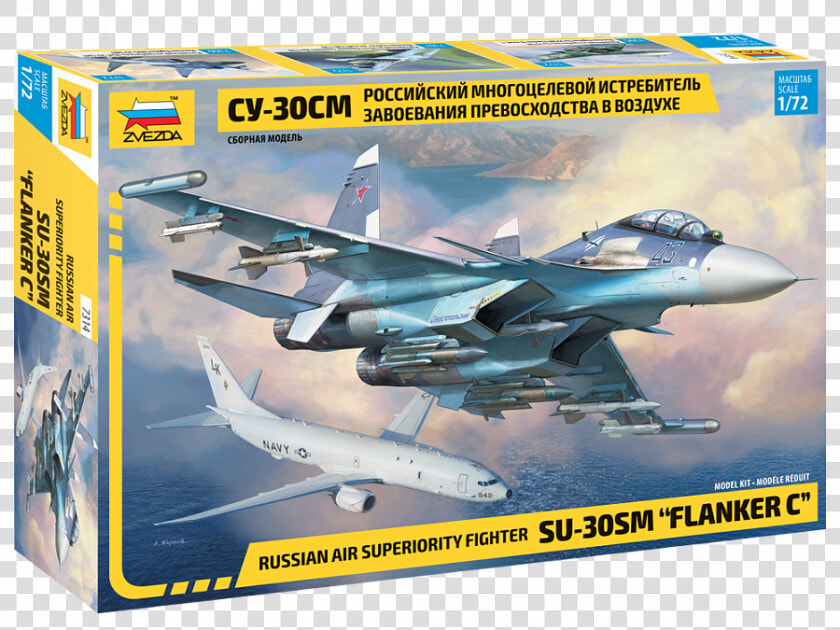 72 Sukhoi Su 30 Sm   Su30 Scale Model Kit  HD Png DownloadTransparent PNG