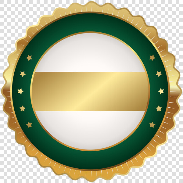 Seal Badge Gold Png   Gold And Green Seal  Transparent PngTransparent PNG