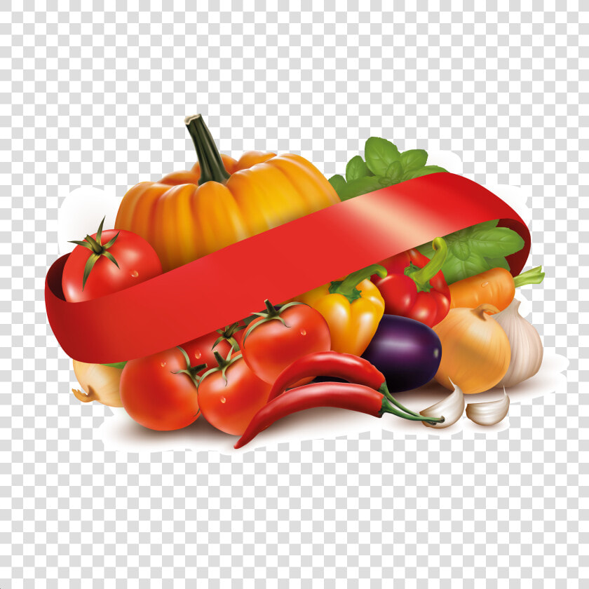 Fruits And Vegetable Vector Background  HD Png DownloadTransparent PNG