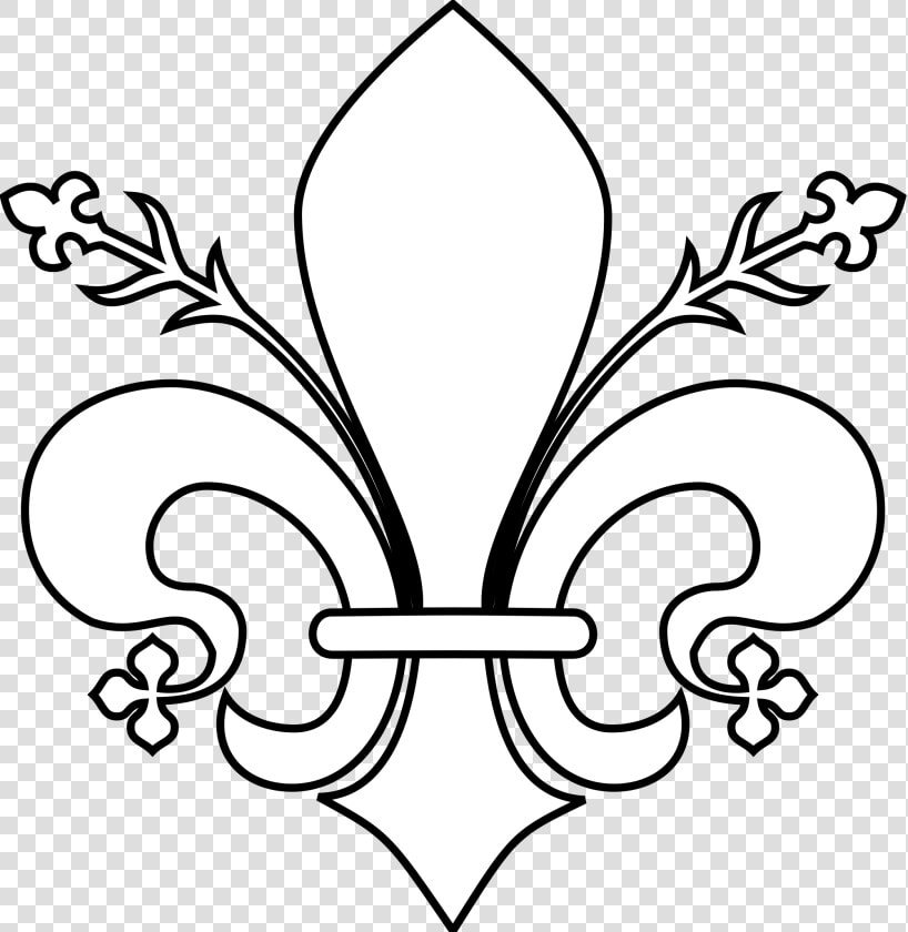 Fleur De Lis Png File Meuble Héraldique Fleur De Lis   Flor De Liz Para Colorir  Transparent PngTransparent PNG