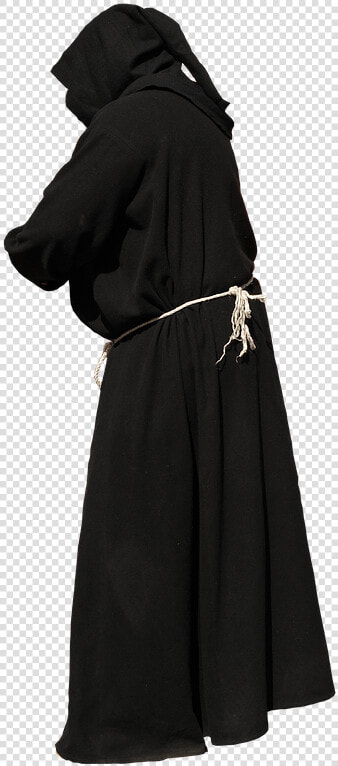 Monk Black Gown Hands Not Visible   Hoodie  HD Png DownloadTransparent PNG