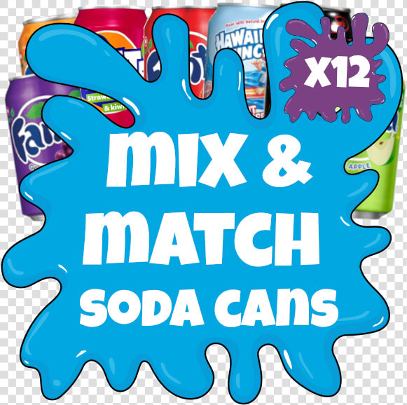 Mix And Match Soda Cans  HD Png DownloadTransparent PNG